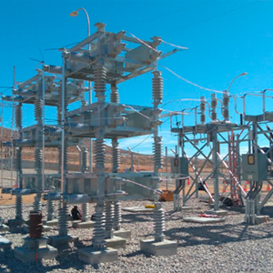 Reactive power compensation for PV power plant in Chile