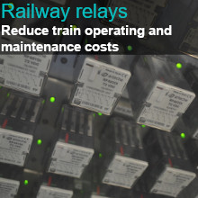 Caractéristiques des relais ferroviaires qui contribuent à réduire les coûts d'exploitation et d’entretien d'un train - Webinaire